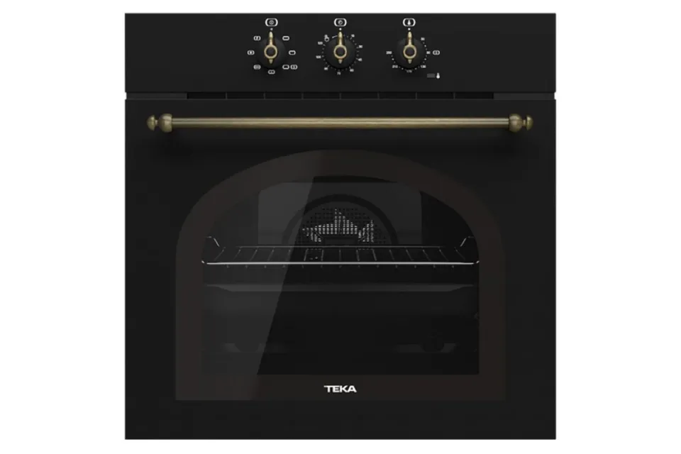 Фурна за вграждане Teka HRB 6100 антрацит/месинг, 70 л, Клас А