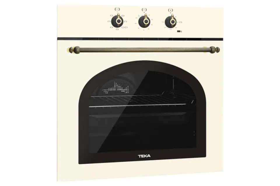 Фурна за вграждане Teka HRB 6100 ванилия/месинг, 70 л, Клас А