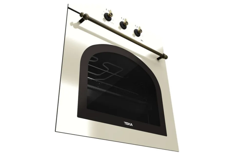 Фурна за вграждане Teka HRB 6100 ванилия/месинг, 70 л, Клас А