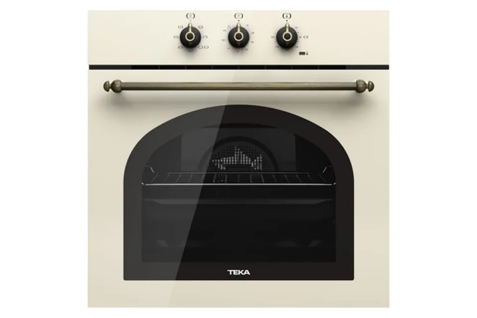 Фурна за вграждане Teka HRB 6100 ванилия/месинг, 70 л, Клас А