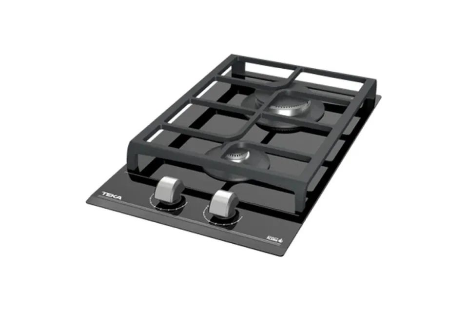 Стъклокерамичен газов плот за вграждане Teka GZC 32300 XBC BK, 30 см