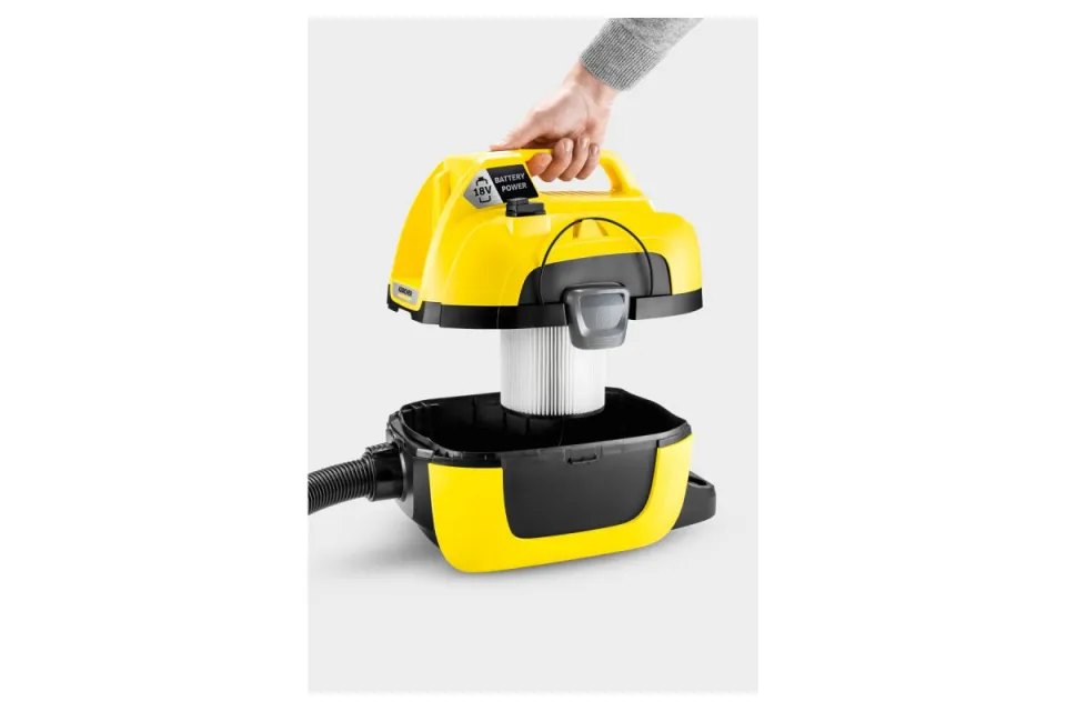 Мултифункционална прахосмукачка Karcher WD 1 Compact Battery (без батерия)