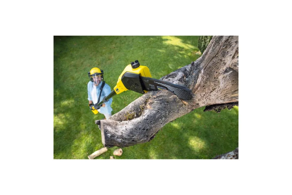 Акумулаторен верижен трион с удължител Karcher PSW 18-20 Battery (без батерия)