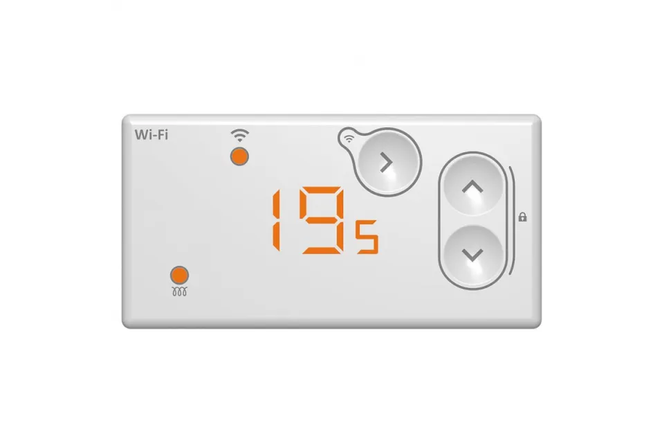 Конвектор Atlantic F120 Design WiFi 500W, Електронен термостат
