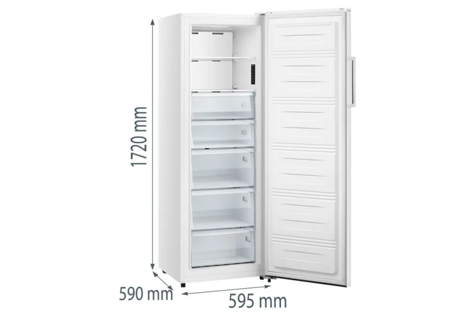 Фризер Gorenje FN617EEW5 No Frost, 172 см