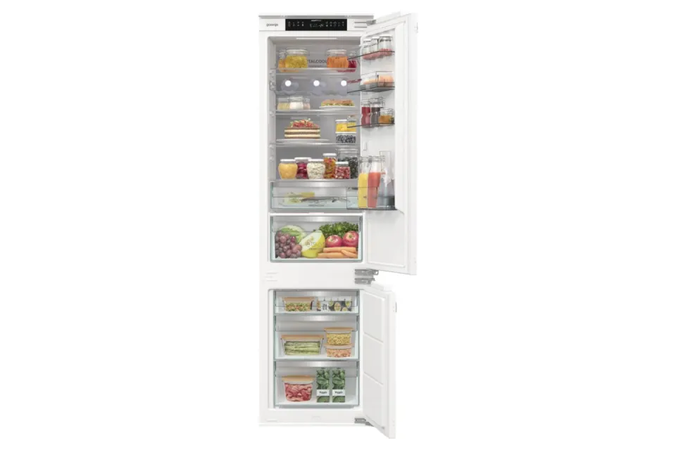 Комбиниран хладилник с фризер за вграждане Gorenje NRKI519E82WF NoFrost Dual