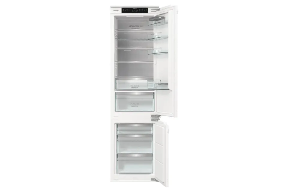 Комбиниран хладилник с фризер за вграждане Gorenje NRKI519E82WF NoFrost Dual