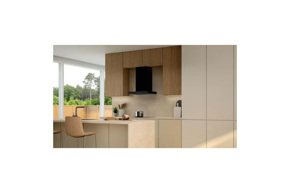 Стенен абсорбатор Gorenje WHT66236B, 469 m³/h