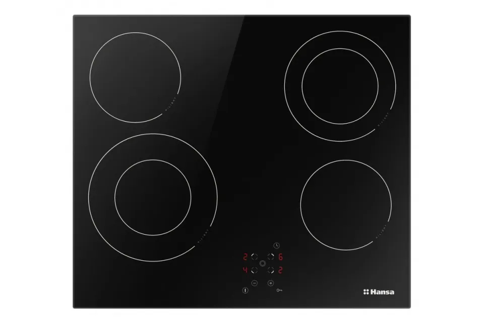 Стъклокерамичен плот за вграждане Hansa BHC66506, 60 см