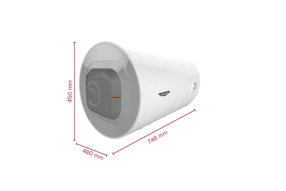 Хоризонтален бойлер Ariston PRO1 R 80 H 3K EU