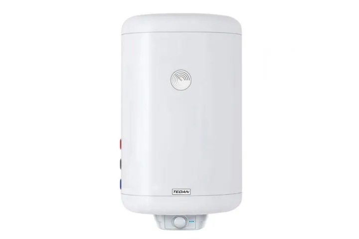 Вертикален бойлер Tedan Combi MB 120L inox 3 kW с лява серпентина