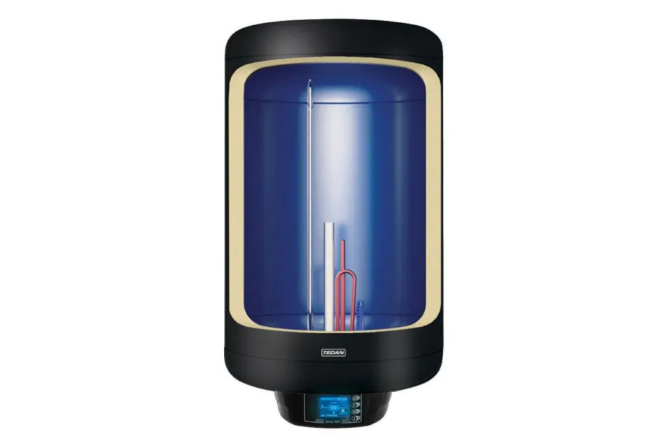 Вертикален бойлер Tedan Sirius Black 80, 2kW, WiFi