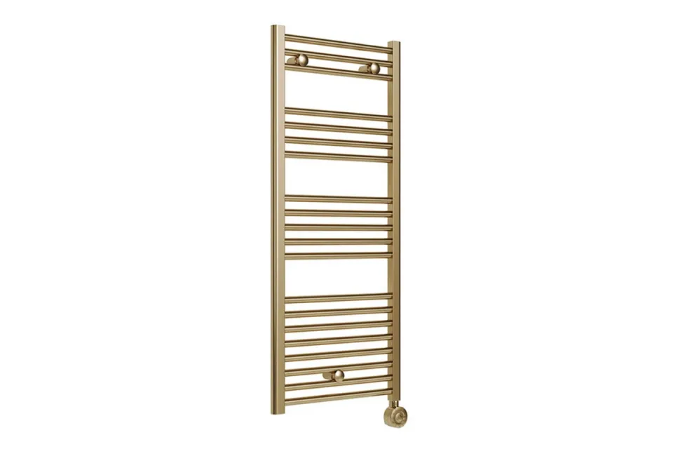 Електрическа лира за баня Crystal E-CORALITE sb-brass 500W