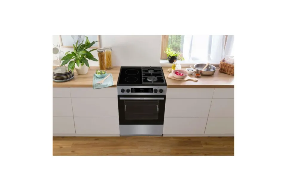 Комбинирана готварска печка Gorenje GKC6C60XT, 60 см