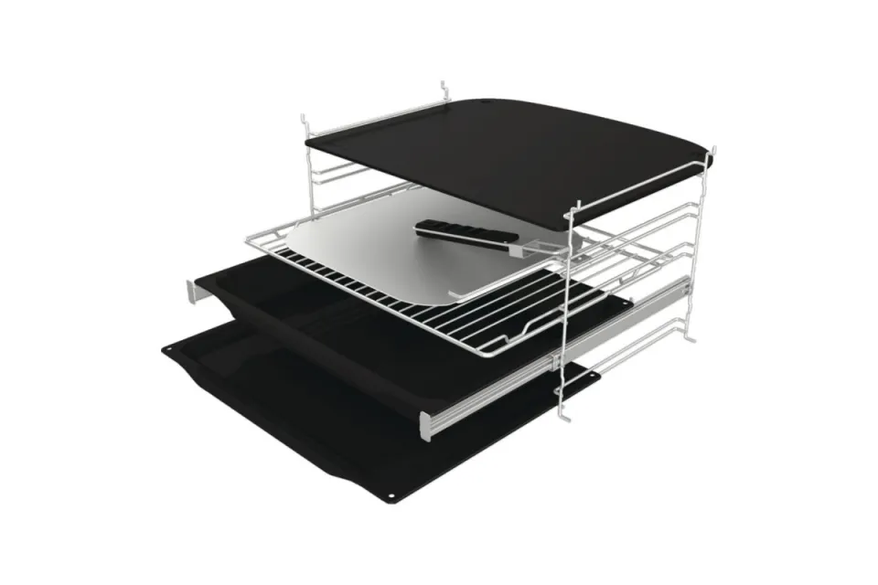 Фурна за вграждане Gorenje GO66E Pizza350C, Пиролиза, 77 л, Клас A+