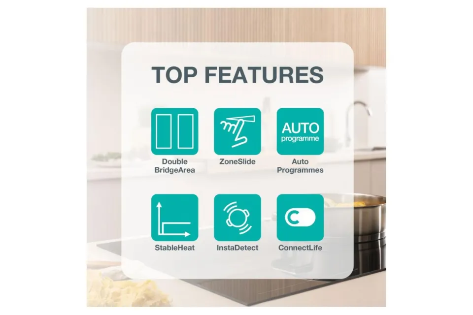 Индукционен плот за вграждане Gorenje GI6442BSCWF, 60 см