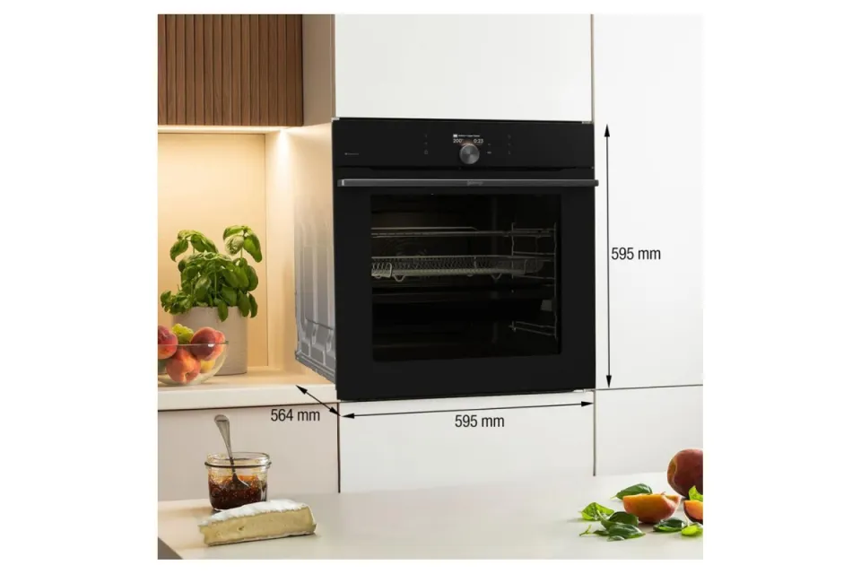 Фурна за вграждане Gorenje BP6138B WiFi, Пиролиза, 77 л, Клас А+