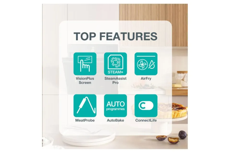 Фурна за вграждане Gorenje BP6138B WiFi, Пиролиза, 77 л, Клас А+