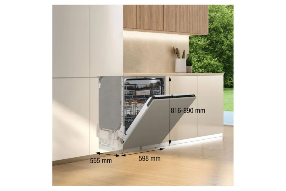 Съдомиялна за пълно вграждане Gorenje GV673A66, 60 см, 16 комплекта