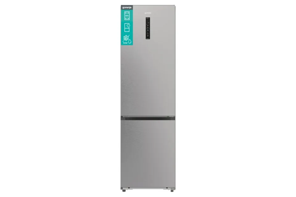 Комбиниран хладилник с фризер Gorenje NRB620E61X4WFE Total NoFrost, 203 см