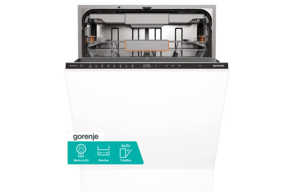 Съдомиялна за пълно вграждане Gorenje GV16A, 60 см, 16 комплекта