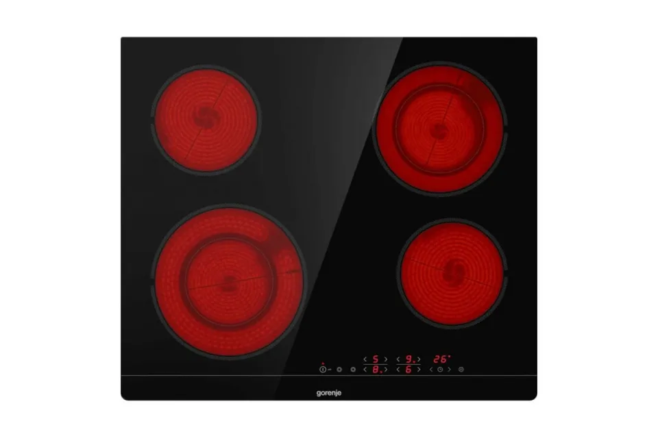 Стъклокерамичен плот за вграждне Gorenje ECT604FM, 60 см.