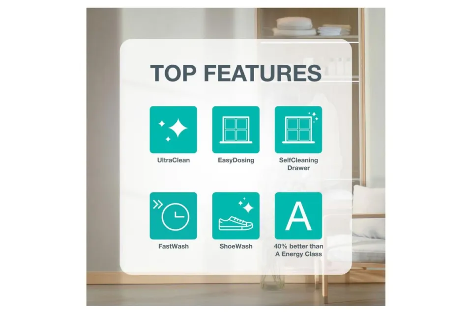 Пералня Gorenje WG414A41, 10 кг, 1400 обр./мин.