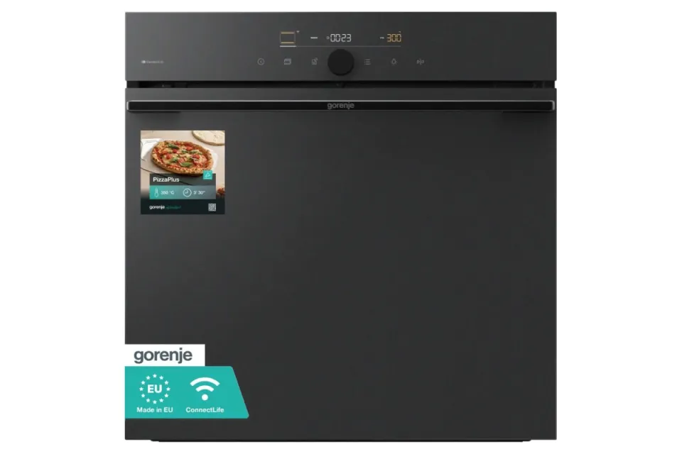 Фурна за вграждане Gorenje GO66MB Pizza350C, 77 л