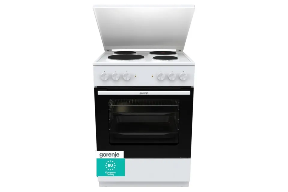 Електрическа готварска печка Gorenje GE6A41WB, 60 см.