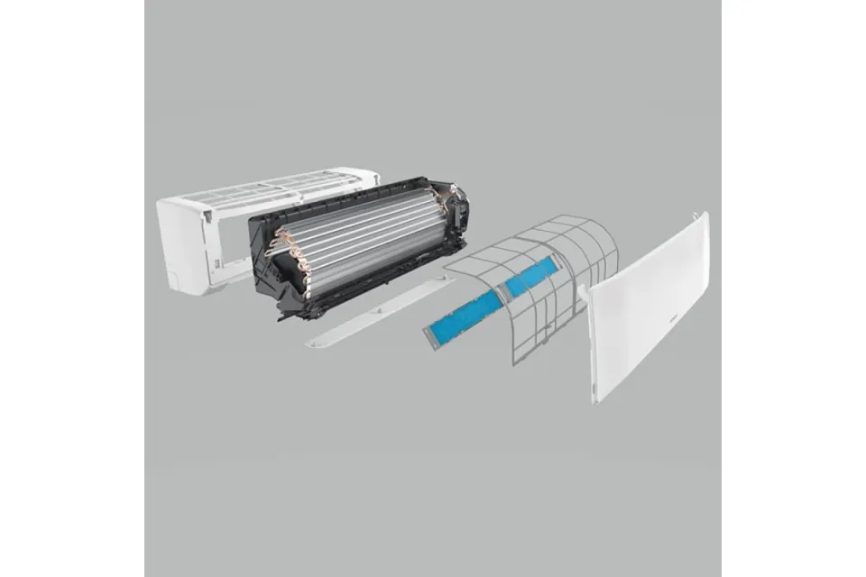 Инверторен климатик Hitachi RAK-DJ35PHAE/RAC-DJ35PHAE airHome 400 WiFi, 12000 BTU, Клас A++