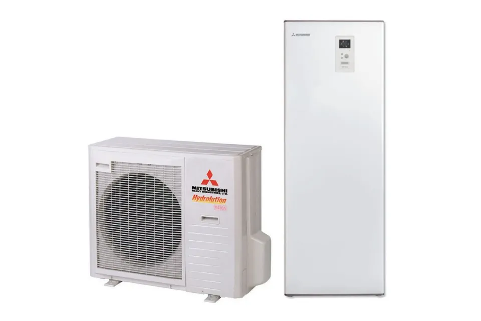 Термопомпа Mitsubishi Heavy Hydrolution HMA100-S/FDCW71VNX-A All-in-one, 8 kW, отопление, охлаждане и БГВ