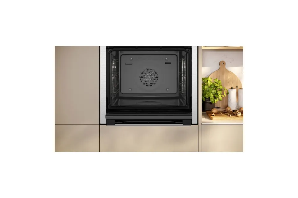 Фурна за вграждане Neff B3ACE4AN3F Серия N50, 71 л, Клас A+