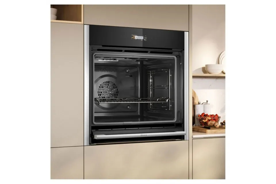 Фурна за вграждане Neff B54CR71N0 Серия N70 Slide &amp; Hide, Пиролиза, 71 л, Клас A+