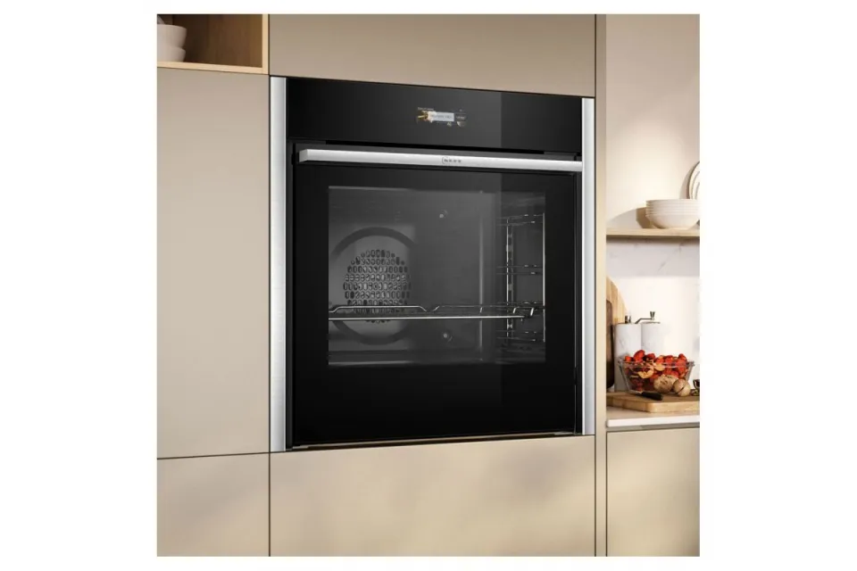 Фурна за вграждане Neff B54CR71N0 Серия N70 Slide &amp; Hide, Пиролиза, 71 л, Клас A+