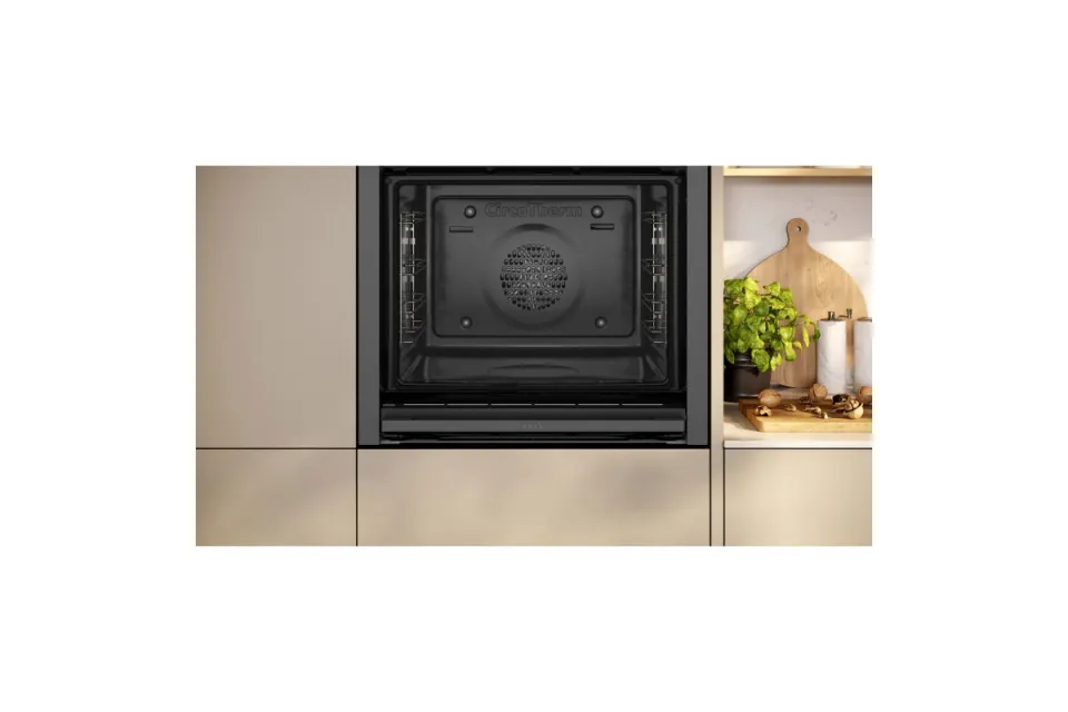 Фурна за вграждане Neff B5ACH7AG3 Серия N50 Graphite-Grey Slide&Hide, 71 л, Клас A+