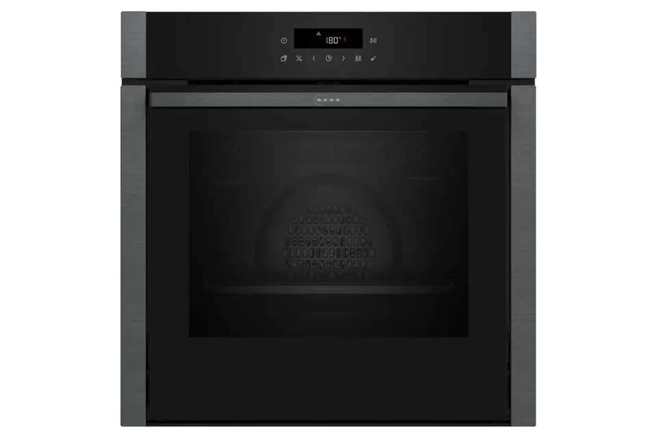 Фурна за вграждане Neff B5ACJ7HG3 Серия N50 Graphite-Grey SLIDE&amp;HIDE, 71 л, Клас A+