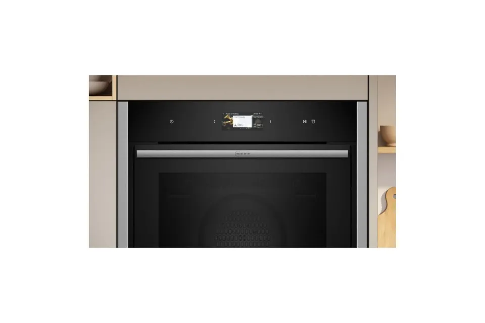 Фурна за вграждане Neff B64FS31N0 Серия N90 Slide &amp; Hide, Пара, 71 л, Клас A+