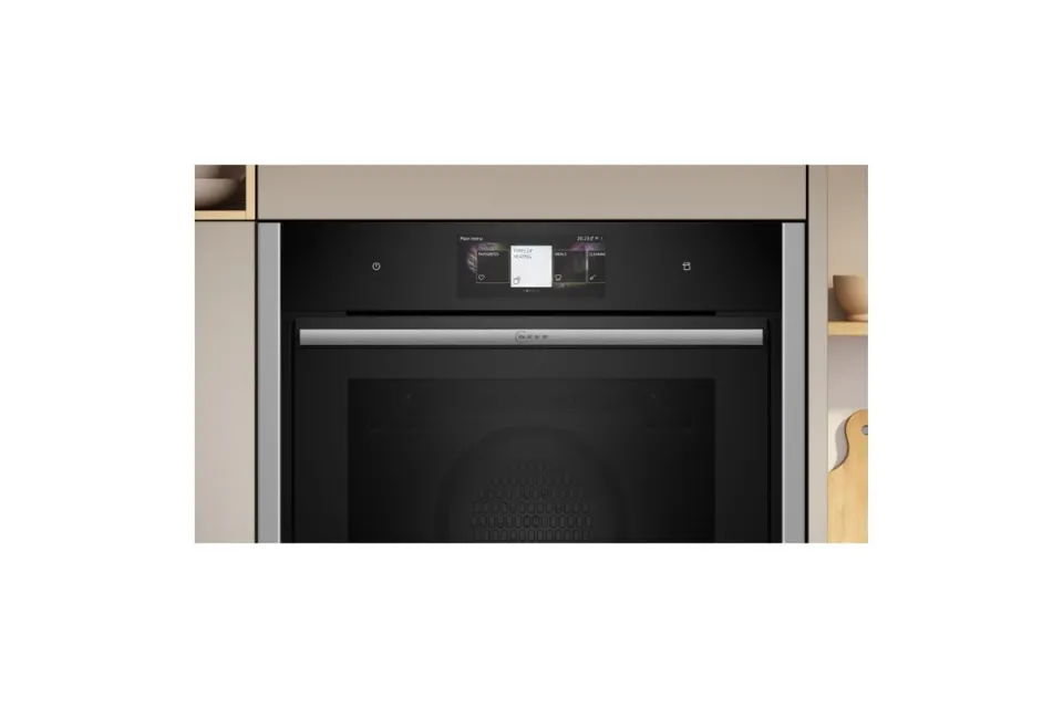 Фурна за вграждане Neff B64VT73N0 Серия N90 Slide & Hide, Пиролиза, Пара, 71 л, Клас A+