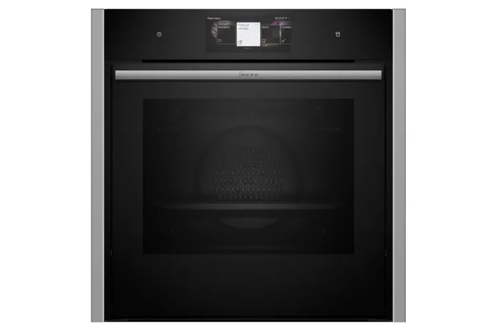 Фурна за вграждане Neff B64VT73N0 Серия N90 Slide &amp; Hide, Пиролиза, Пара, 71 л, Клас A+