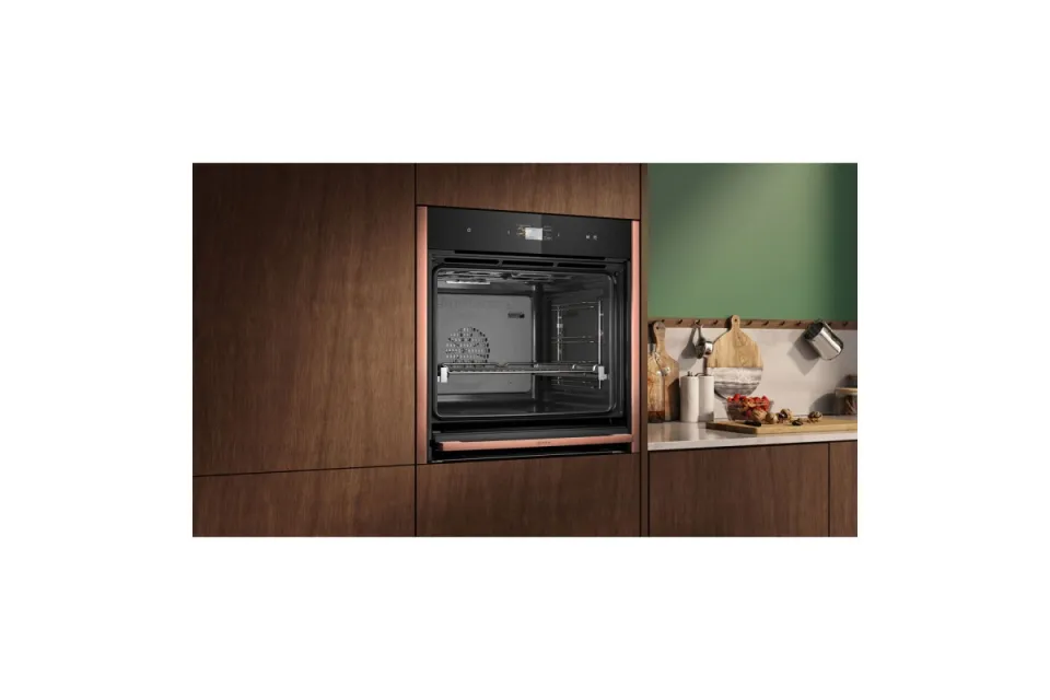 Парна фурна Neff B69FS3CY0 Серия N90 Flex Design, Пиролиза, 71 л, Клас A+