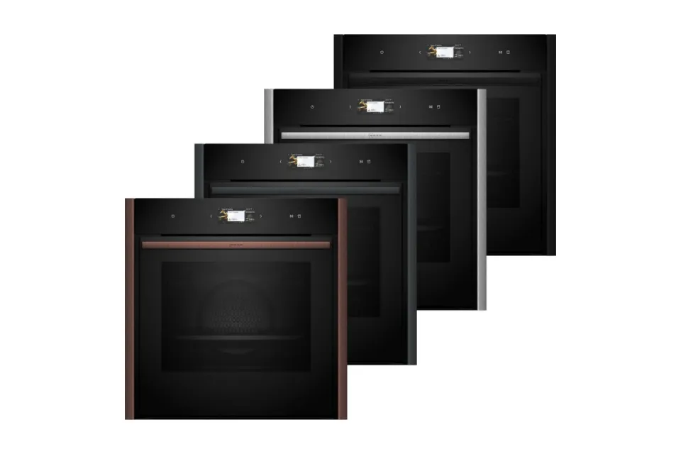 Парна фурна Neff B69FS3CY0 Серия N90 Flex Design, Пиролиза, 71 л, Клас A+