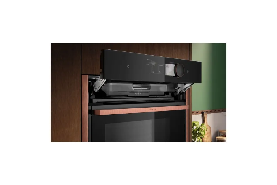 Парна фурна Neff B69VY7MY0 Серия N90 Flex Design, Пиролиза, 71 л, Клас A+