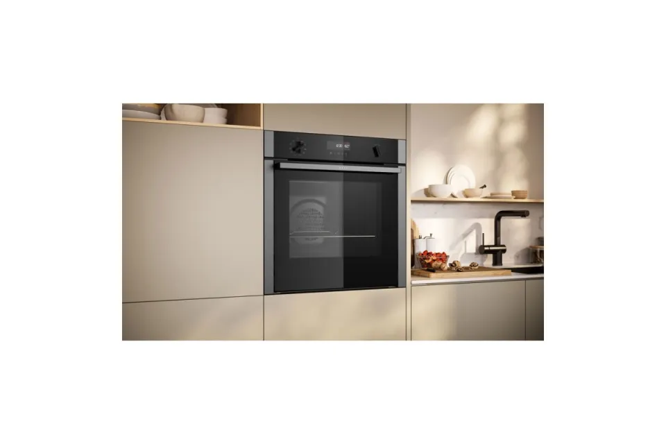 Фурна за вграждане Neff B6ACH7AN3F Серия N50, 71 л, Клас A+