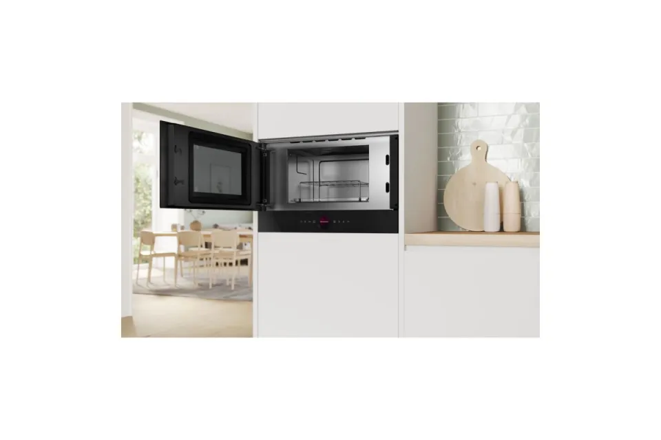 Микровълнова фурна за вграждане Bosch BEL7321B1 Серия 8, 21 л.