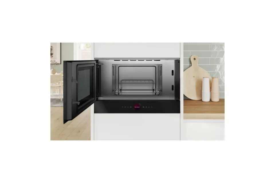 Микровълнова фурна за вграждане Bosch BEL7321B1 Серия 8, 21 л.