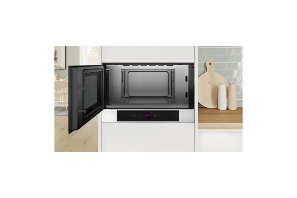 Микровълнова фурна за вграждане Bosch BFL7221W1 Серия 8, 21 л.