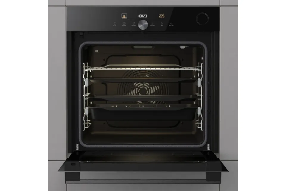 Фурна за вграждане Gorenje BPSA6747DGWI WiFi, Пиролиза, Пара, 77 л, Клас A+