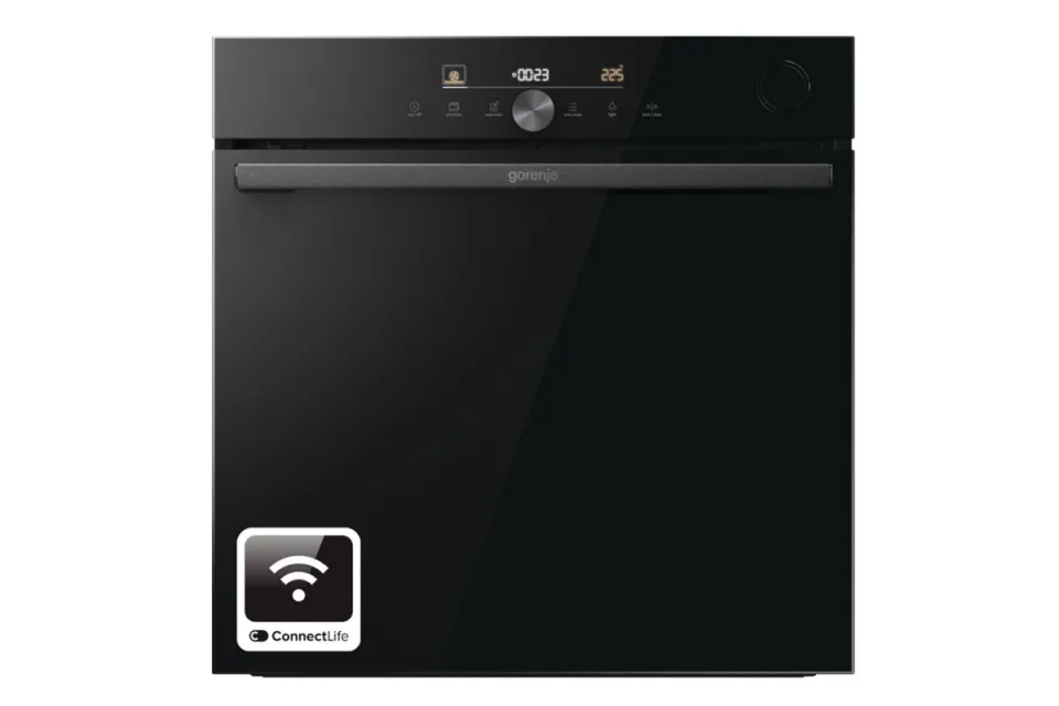 Фурна за вграждане Gorenje BPSA6747DGWI WiFi, Пиролиза, Пара, 77 л, Клас A+