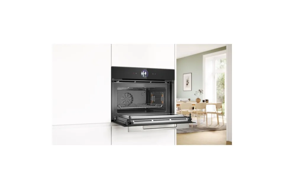 Фурна за вграждане с микровълни Bosch CMG7361B1 Серия 8, 45 л