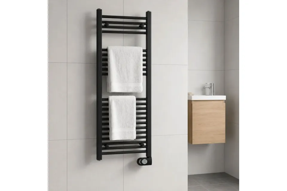 Електрическа лира за баня Adax Comfort 500W black